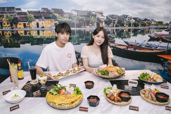 陈零九今在台北东区开餐厅，和女友呼呼一同介绍美食。（会安越南料理提供）