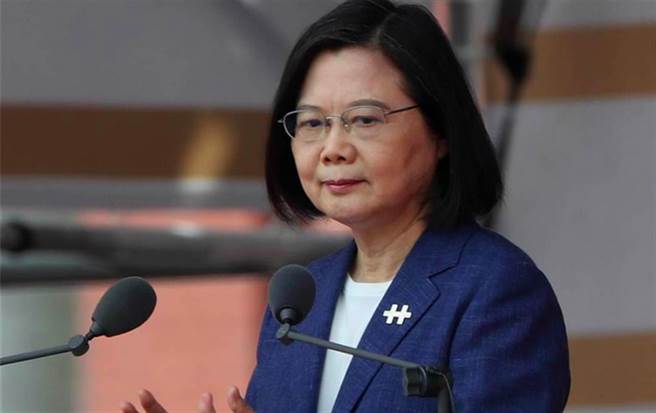 蔡英文總統10日出席「中華民國中樞暨各界慶祝110年國慶大會」，並發表國慶演說。（劉宗龍攝）
