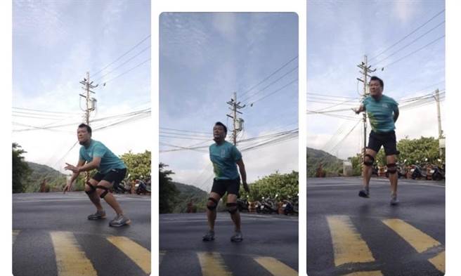 蔡诗萍》我跑着，岁月在后头追赶，希望在前头等着！（爱传媒提供）