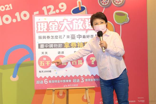 台中购物节APP下载破50万人次，登入金额飙上破1亿元，APP热门排行名列前茅。（卢金足摄）