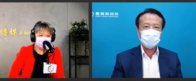 翁章梁接受媒體人黃光芹專訪時針對國土規畫，表示已經從總統蔡英文的國慶談話中看到總統的態度，相信總統會處理，拭目以待。（呂妍庭翻攝）