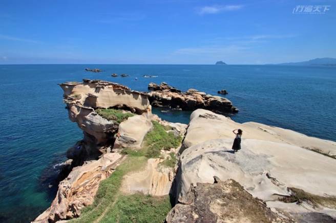 金山万里一带有绝美的海天一色与异国风情。(图/行遍天下)