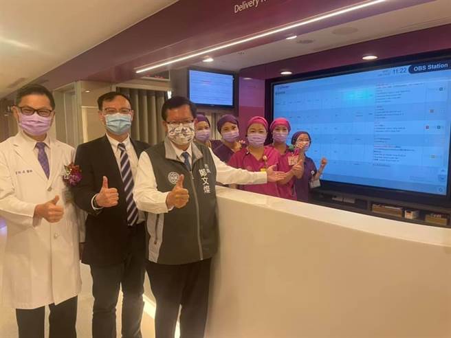 宏其妇幼医院智慧产房启用全方位照顾孕产妇。(吕筱蝉摄)