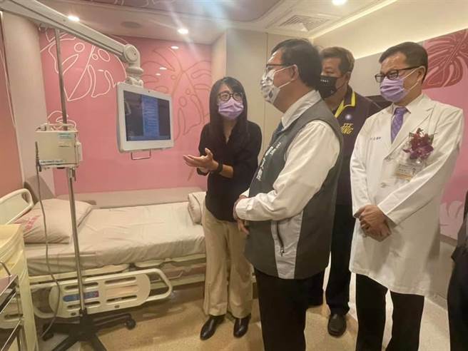 宏其妇幼医院智慧产房启用全方位照顾孕产妇。(吕筱蝉摄)