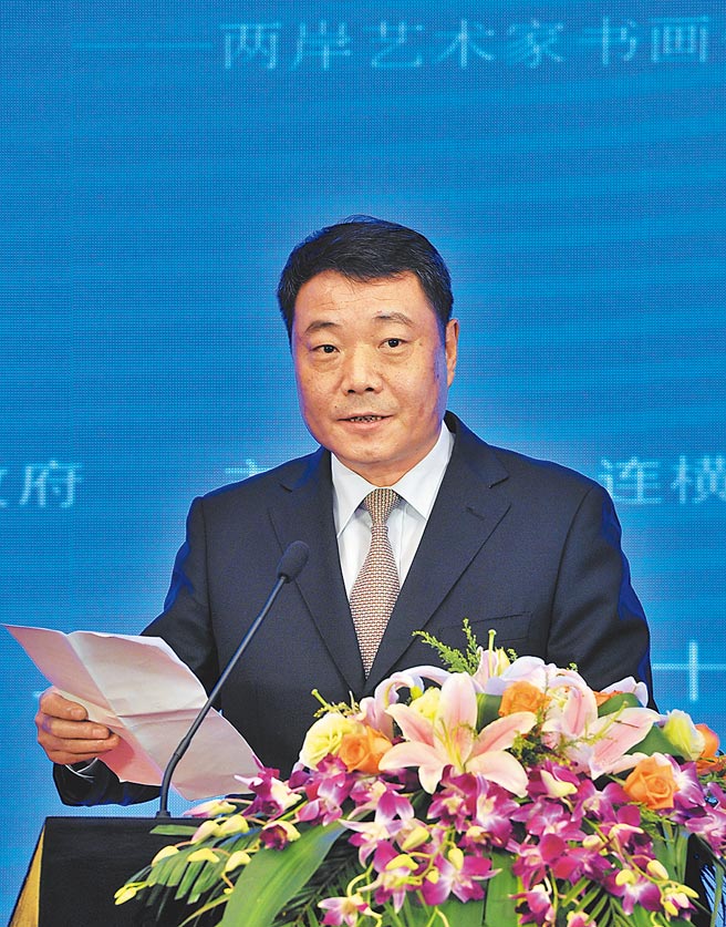 《澳门日报》发布大陆国台办副主任陈元丰的致词，称「粉碎台独图谋是不计成本的」。（中新社）