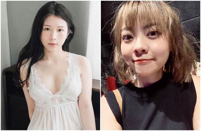 雞排妹與龍龍隔空向對方喊話。（圖／鄭家純、龍龍的沒梗人生臉書）