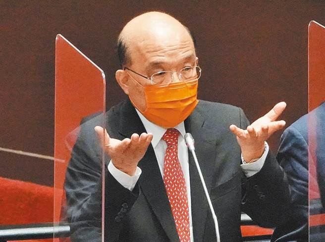 行政院院長蘇貞昌。（資料照／陳信翰攝）