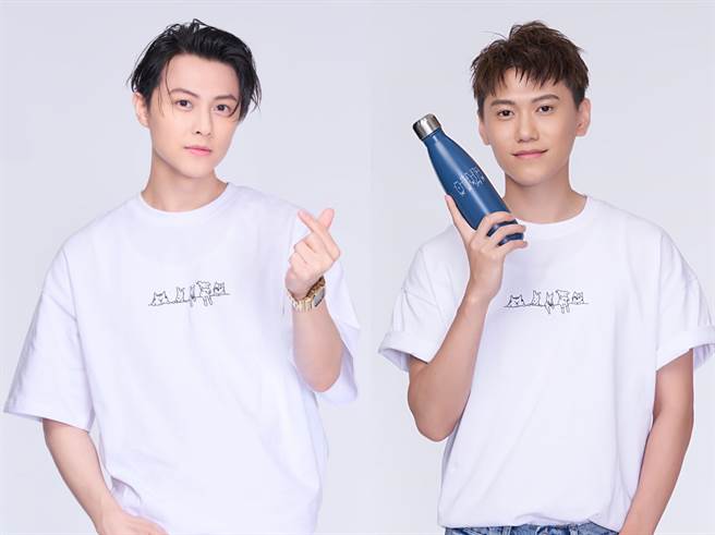 邱胜翊 、邱宇辰兄弟男神携手守护浪浪。（CHECK2CHECK提供）