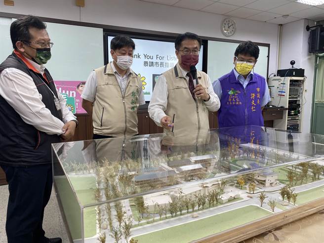 台南市政府規畫將沙崙國中轉型沙崙K-12全雙語學校，預計明年2月動工，2025年完工。(曹婷婷攝)