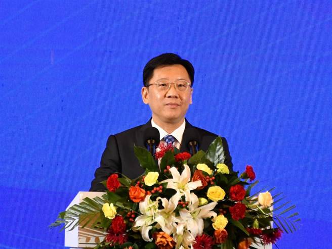 全国臺企联会长李政宏致辞。