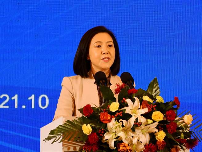 省农业农村厅一级巡视员林国华介绍全省农业发展情况。