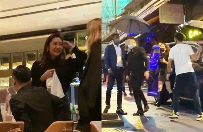 松冈李那被拍和美籍台湾富商约会。（图／取自《on.cc东网》）