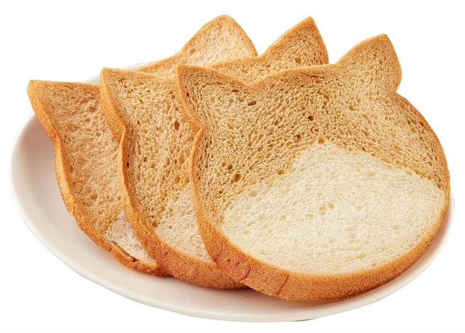 全联READ BREAD x 老虎堂「虎虎生吐司」，每包2入105g，49元。（全联提供）