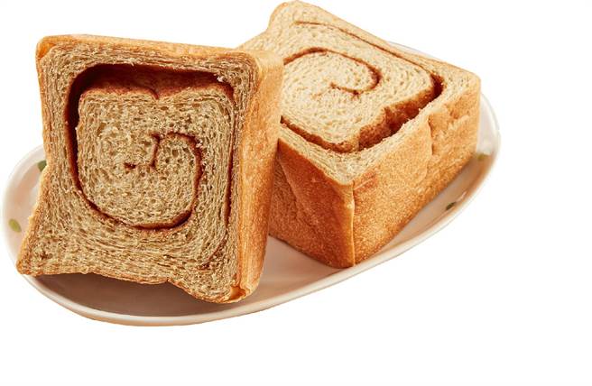 全联READ BREAD x 老虎堂「黑糖肉桂生吐司」，每包190g，69元。（全联提供）