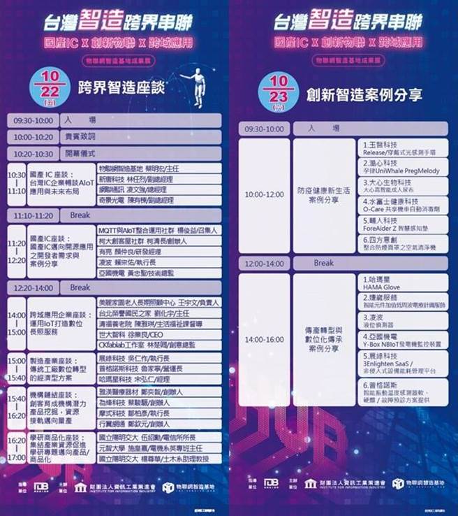 「物聯網智造基地成果展 」今年擴大舉辦，展示橫跨7大產業創新物聯成果。(圖／資策會提供)