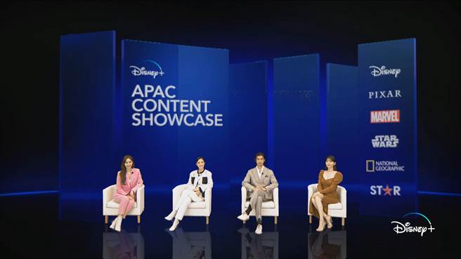 陈柏霖、郭雪芙演出的《正义的算法》以及由桂纶镁诠释的《台北女子图鑑》都是首次与Disney＋合作。（Disney＋提供）