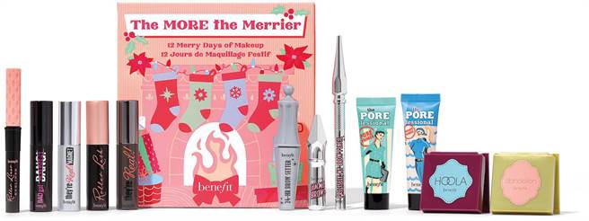 benefit圣诞倒数月历愈美丽，2600元。（benefit提供）