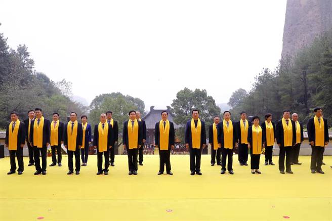 辛丑年中国仙都祭祀轩辕黄帝大典，今在浙江缙云举行。（图片由中国台湾网提供）