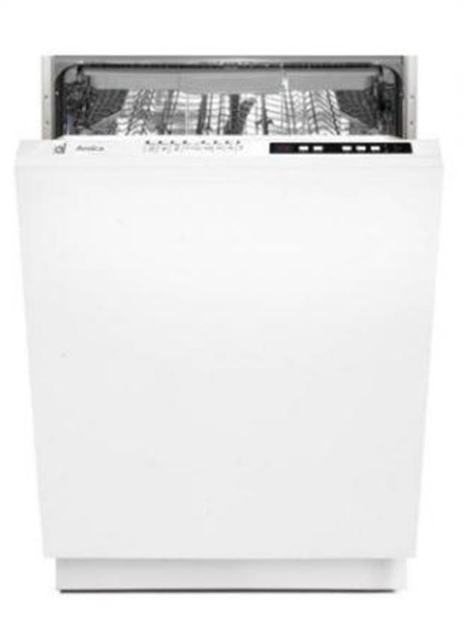 新光三越台北信义新天地「Amica波兰进口八种洗程可洗单层多功能全崁式洗碗机ZIV-629ET」，原价6万8000元、特价3万9000，57折。（新光三越提供）