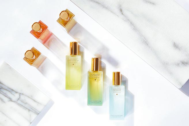 台湾香氛百氛苑进驻新光三越A11快闪柜位。（百氛苑提供）