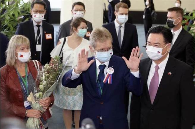 捷克參議院曾於2020年派團訪台。本報系資料照片