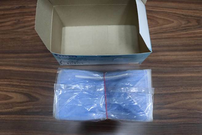 彰化分署法拍70万口罩每盒50入只要20元。（彰化分署提供／吴敏菁彰化传真）