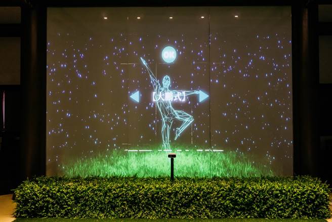 板橋林家花園「光映綺想曲」2021光影藝術展今晚開幕。（新北市文化局提供）