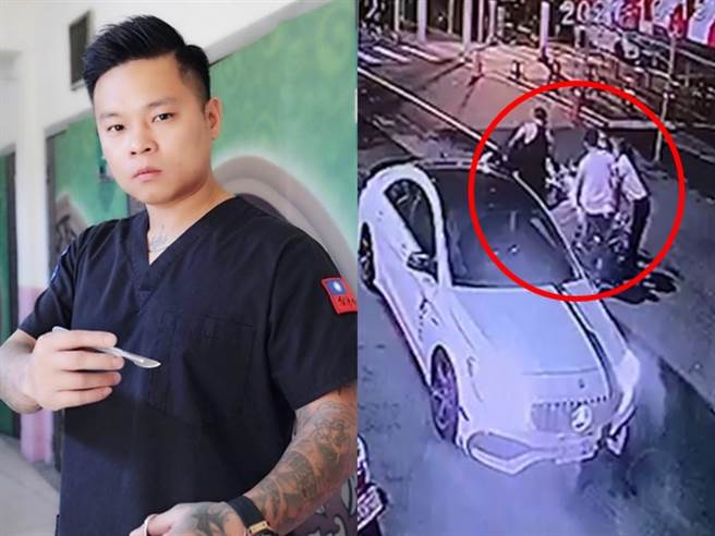 陈修将的22岁女友送医前已明显死亡，身上有不明碳味，口鼻渗出咖啡色液体，疑似遭人痛殴。（翻摄自脸书、民眾提供）