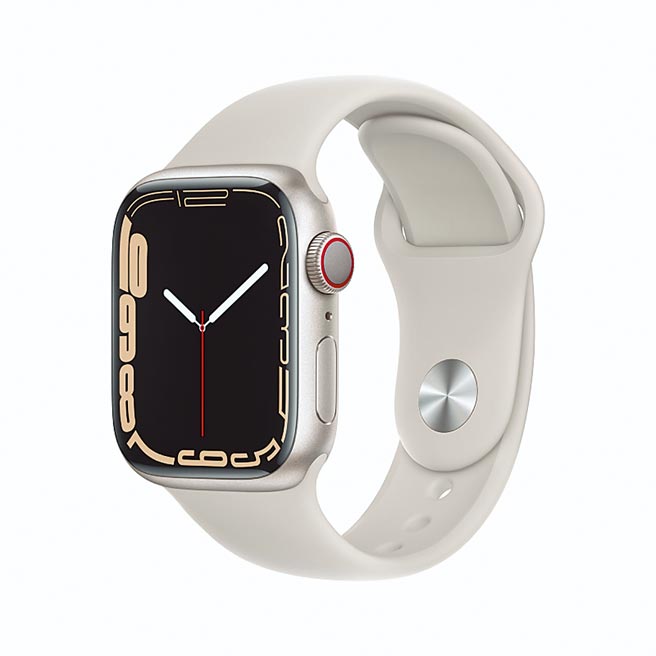 果粉高度期待的Apple Watch Series 7今起开卖。（台湾大提供）