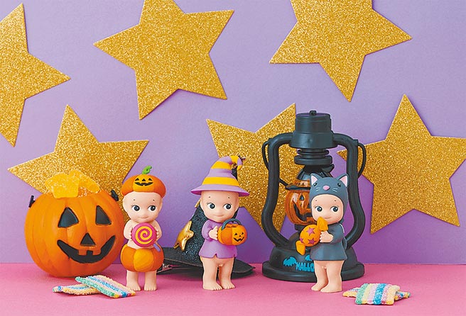Sonny Angel 2021 Halloween 萬聖搗蛋鬼限量版公仔。（台隆手創館提供）