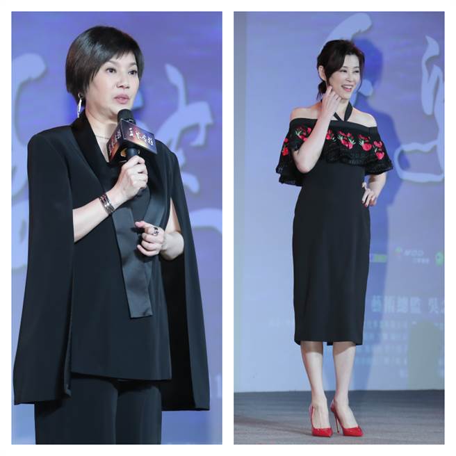 唐美雲（左）與方馨。（羅永銘攝） 