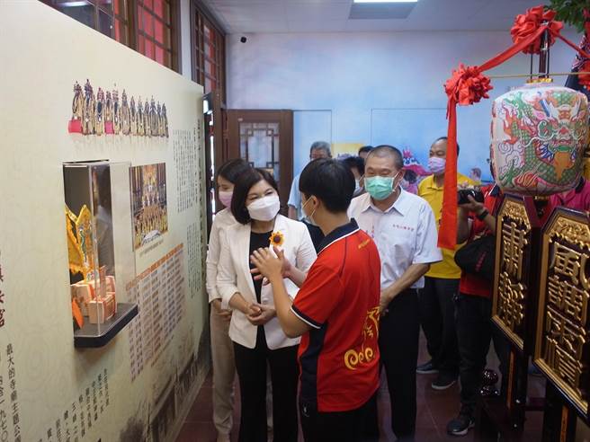 雲林縣褒忠鄉馬鳴山鎮安宮成立「五年千歲文化中心」，永續傳承國家重要民俗。（張朝欣攝）