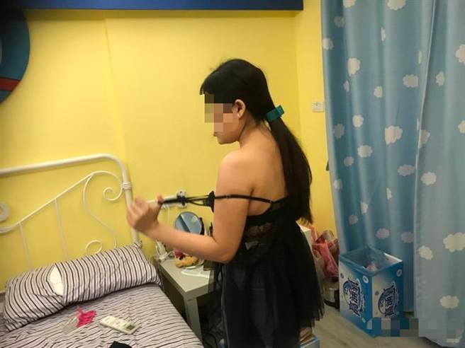 林姓女子22歲，假借來台打工，卻搞失聯從事違法性交易賺錢。（讀者提供／程炳璋台南傳真）