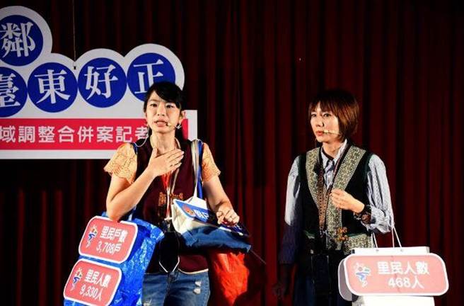 台东市行政区域里、邻调整于17日起生效，台东市公所前宣布调整记者会照片。（本报资料照片）