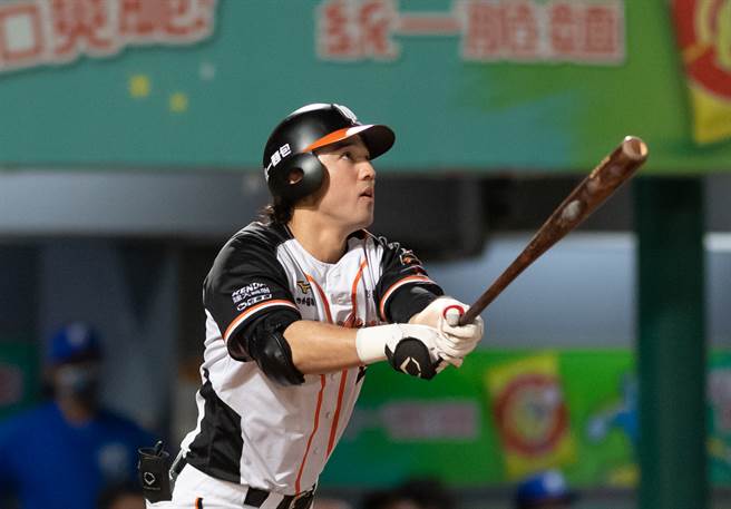 統一獅隊林安可。（統一獅提供）