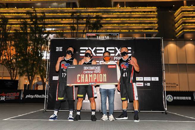 高雄富明国际xTGF连两站拿下男子组冠军。(3X3.EXE提供)