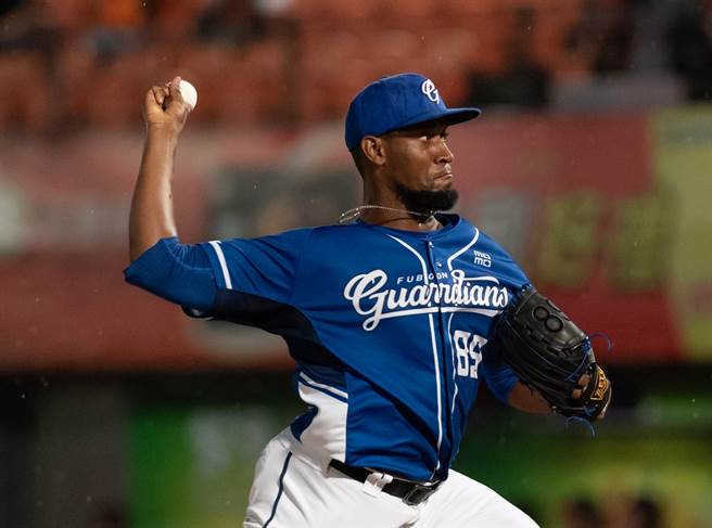 富邦悍将投手优玛。（富邦悍将提供）