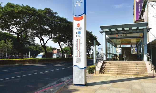 高雄捷運橘線O8五塊厝站。圖／顏瑞田