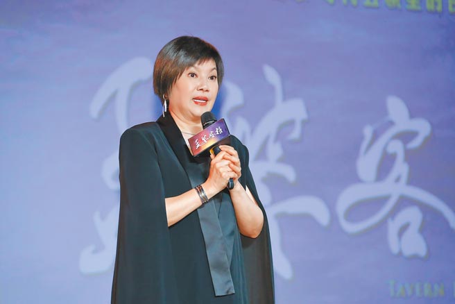 唐美雲昨分享製作新劇的甘苦。（羅永銘攝）