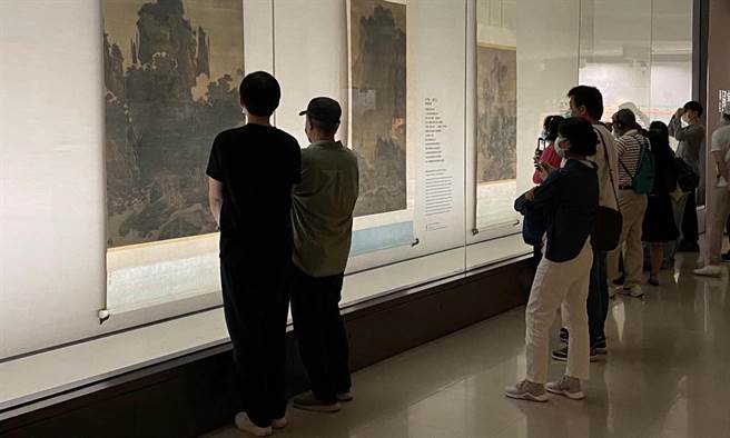 简秀枝》故宫北院「镇院三国宝」挥别大展。（照片来源：作者提供）
