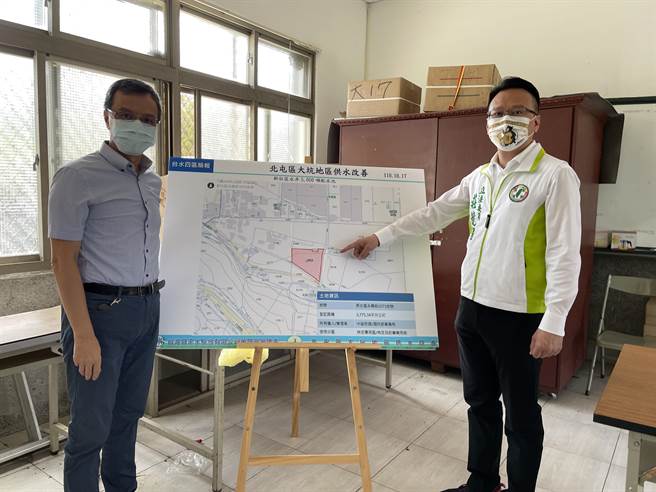 自来水公司将于台中新社区中兴岭一带，兴建5000吨配水池及新设管线工程，以解决大坑地区民眾长期以来的用水困扰。（冯惠宜摄）