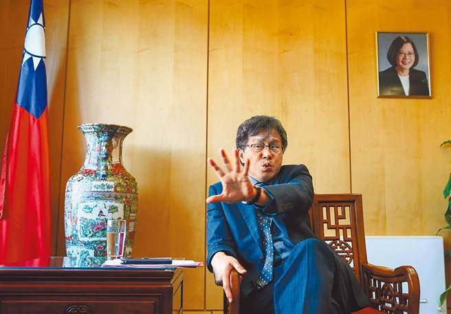 駐德國代表謝志偉。（本報資料照片）
