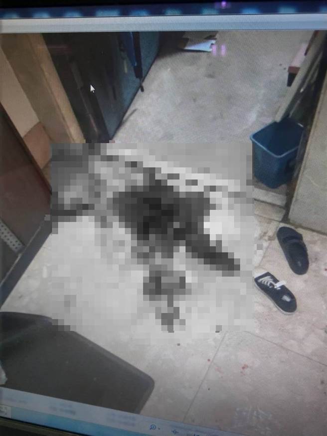 桃园2住户因噪音纠纷争执，醉犯持刀刺死妇还躲回家中。（桃园市龟山警分局提供／陈梦茹桃园传真）
