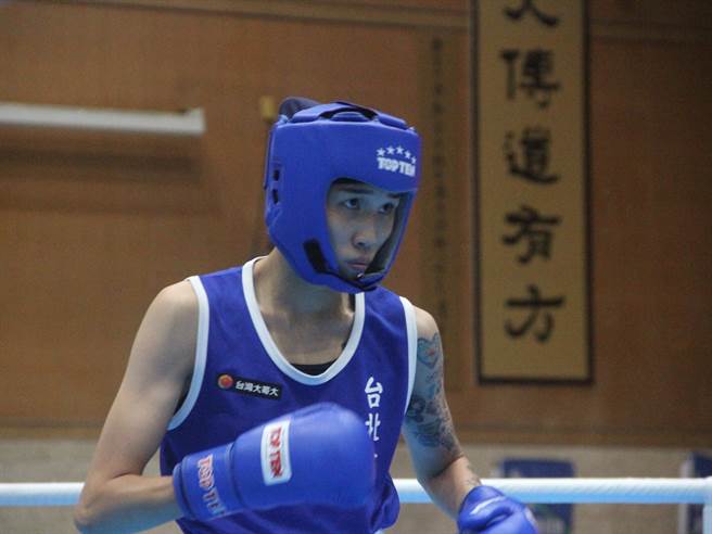 東京奧運拳擊銅牌女將黃筱雯，在全運會強勢出擊。（全運會提供）