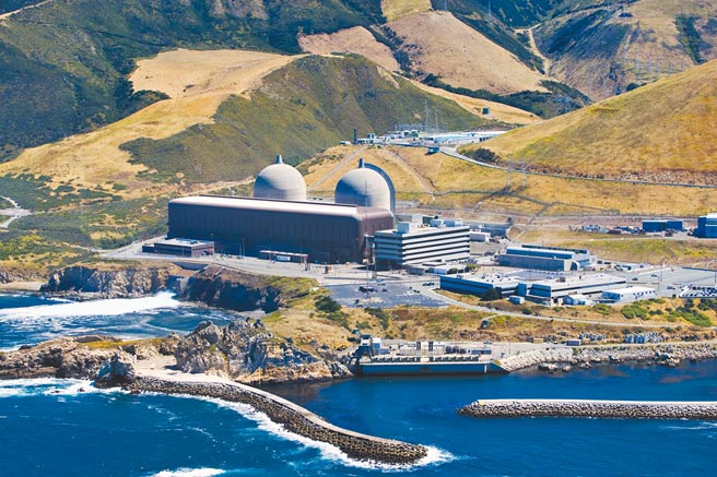 加州最後核電廠將關圖╱美聯社