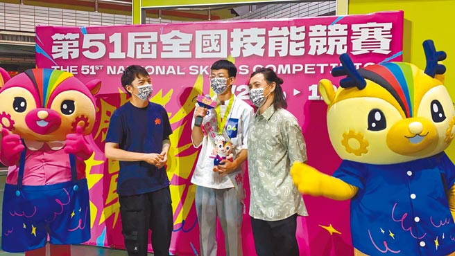 万能科大参加全国技能竞赛全国赛，获得获2银1铜1佳作佳绩。（校方提供／赖佑维桃园传真）