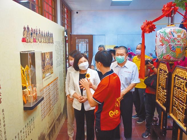 云林县褒忠乡马鸣山镇安宫成立「五年千岁文化中心」，永续传承国家重要民俗。（张朝欣摄）