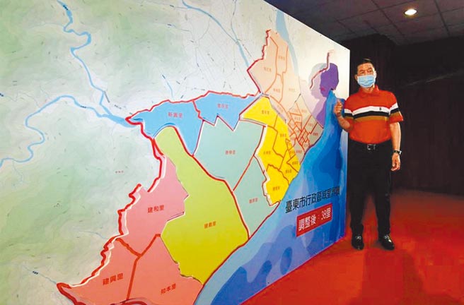 台东市各里行政区域调整17日生效上路。（本报资料照片）