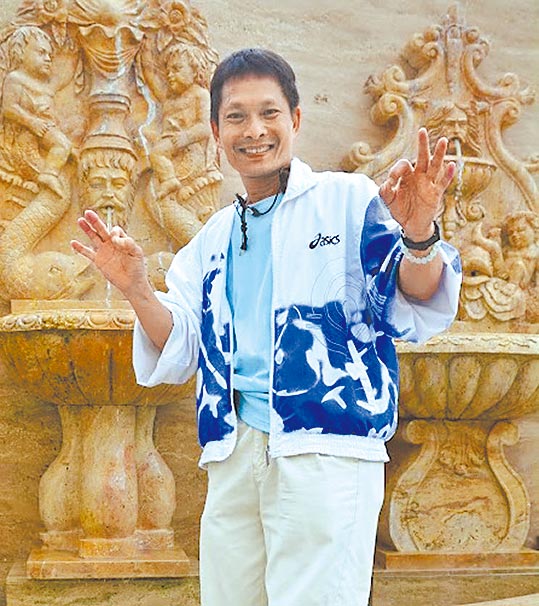 南州子弟阮思谕。（谢佳潾摄）