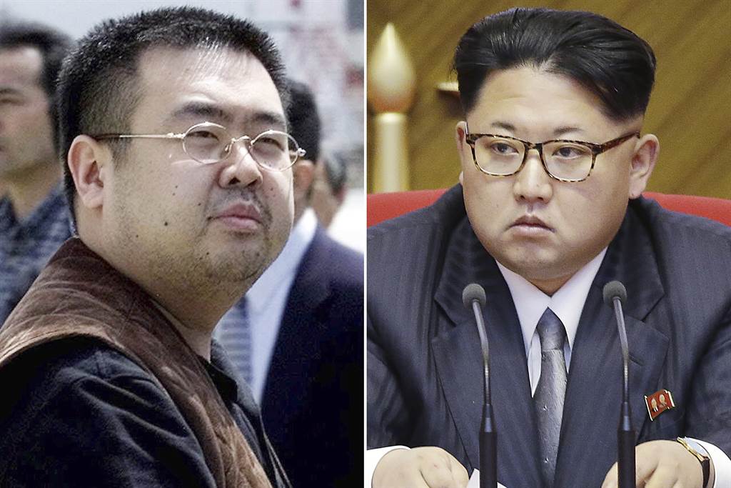 北韩最高领导人金正恩（右）与同父异母的哥哥金正男（左）。（图／美联社）(photo:ChinaTimes)